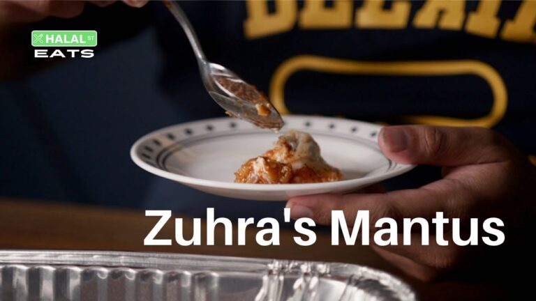 Zuhra’s Mantus on Halal Street Eats | S01E01